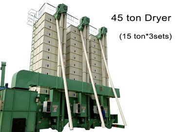 45 Ton Rice Grain Dryer Batch Recirculation 380V / 220V With High Drying Speed