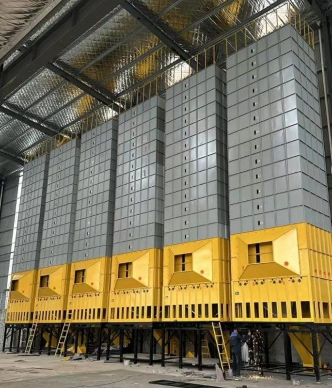 Grande capacità, bassa velocità di frantumazione, asciugatrice a bassa temperatura per il mais o la soia