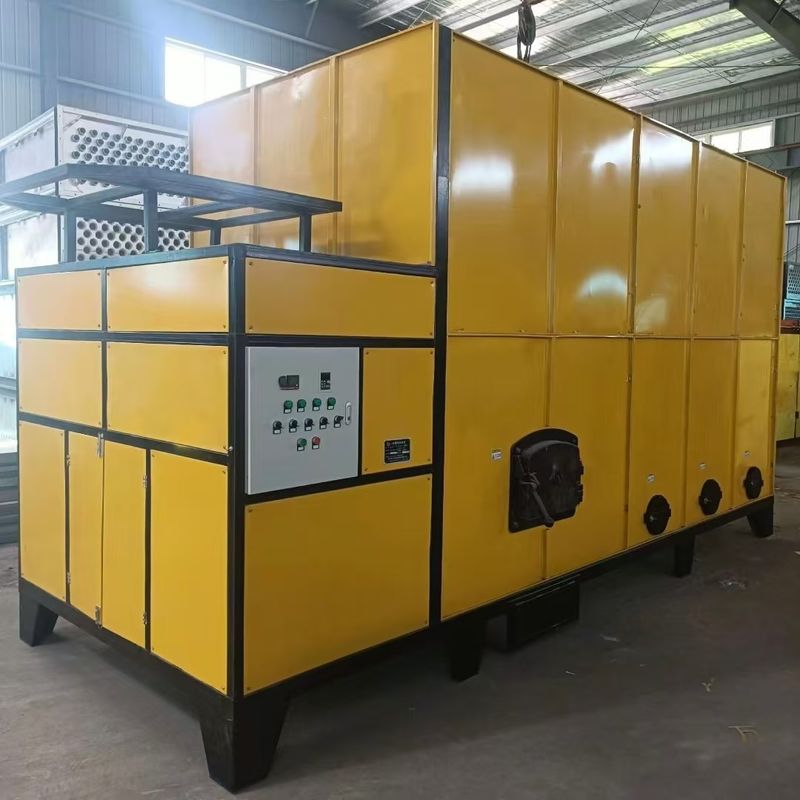 1Forno a pellet a biomassa da 0,5 milioni di calorie con controllo della temperatura e alimentazione automatica.