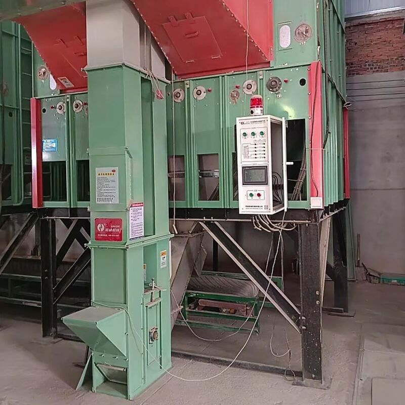 Essiccatore intelligente per cereali da 6 tonnellate, progettato per piccole aziende agricole, alto ritorno a basso costo.