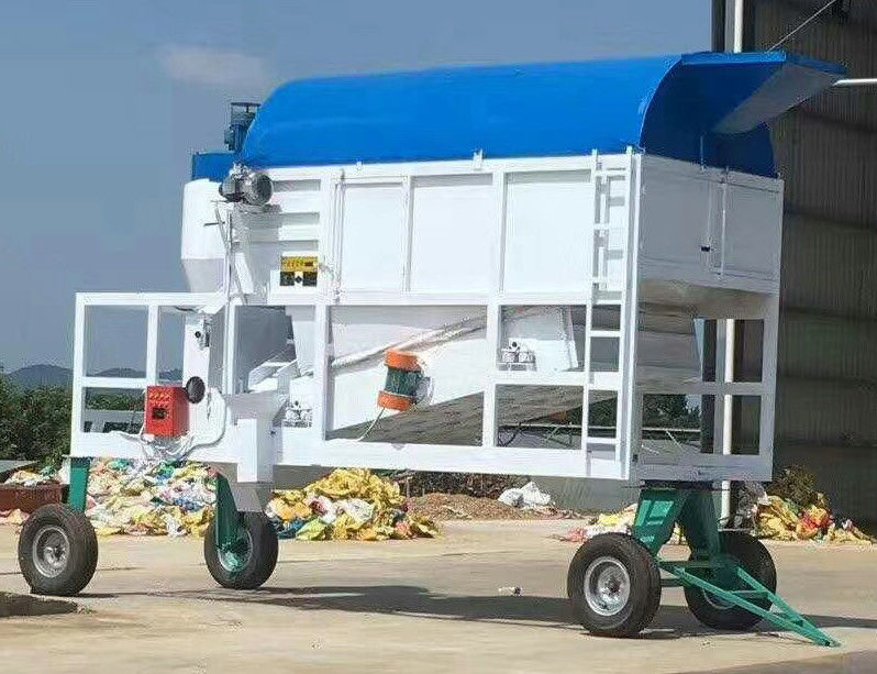 Installazione facile più pulita combinata portatile della macchina della riseria di stoccaggio del grano