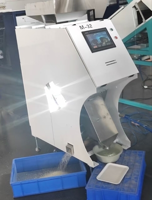 500 kg/h Capacità Mini Rice CCD Color Sorter con 32 ejettor