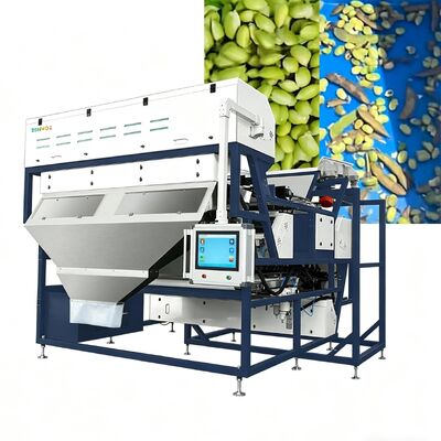 Selezionatore di colori Edamame di tipo cingolato da 180: capacità elevata e bassa rottura.