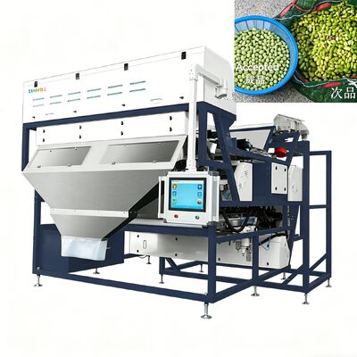 Sortitore di colori a cintura multiuso per edamame congelato, noci e cereali.