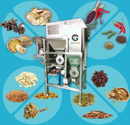 Macchina di circolazione del selezionatore di colore del grano di energia eolica di acciaio inossidabile per piccante