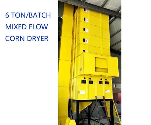 Tipo piccolo essiccatore di 6 Ton Per Batch Mixed Flow del cereale