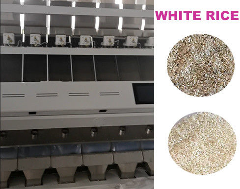 Canali della macchina 448 del selezionatore di colore del CCD del riso bianco 7 scivoli