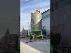 Essiccatore mobile per mais da 12 tonnellate, efficiente e veloce.